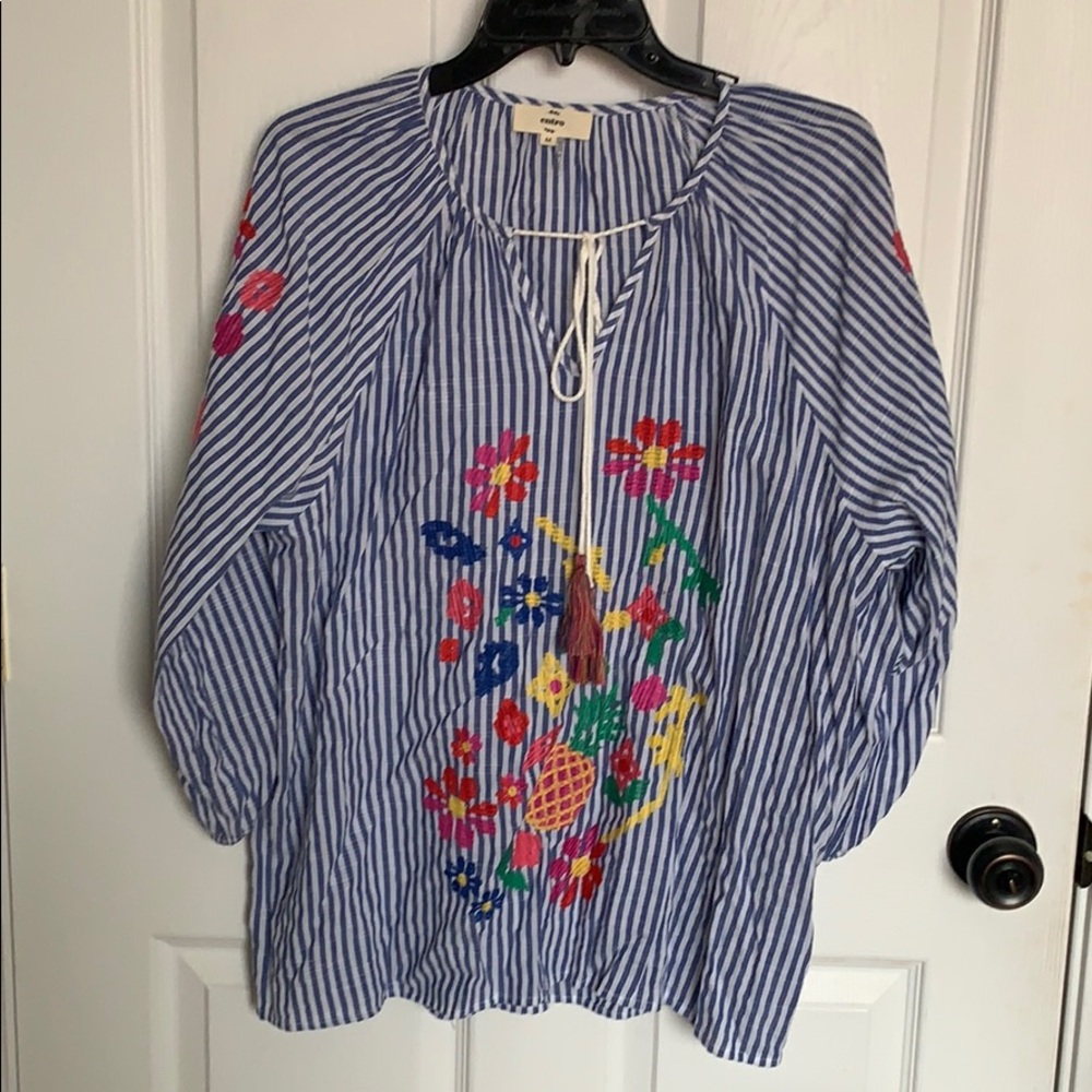 Cute embroidered blouse